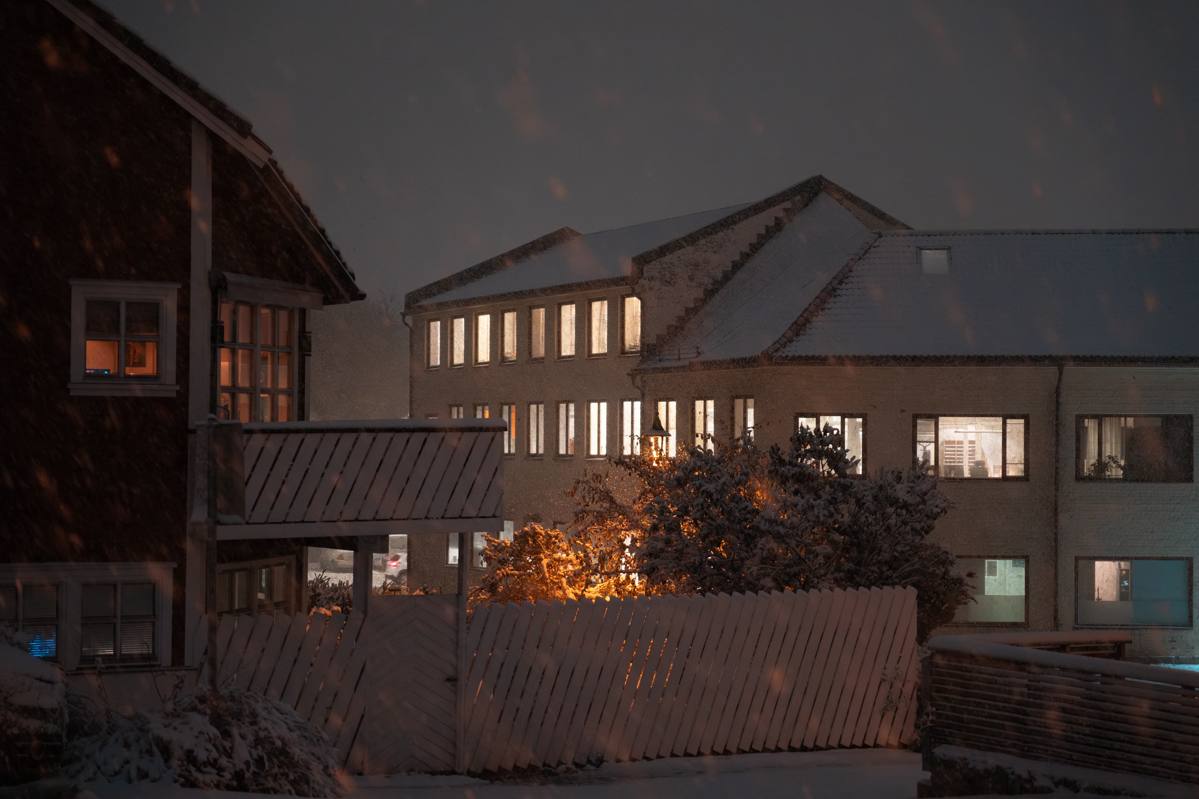 My Neighborhood At Night